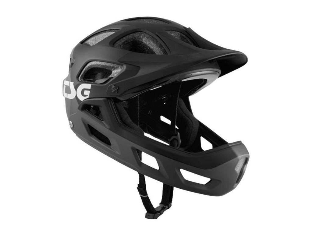 Seek Flow   Bmx Mountain   Cykelhjelm Fullface   Sort Grå   Str. 54 56 Cm fra Tsg