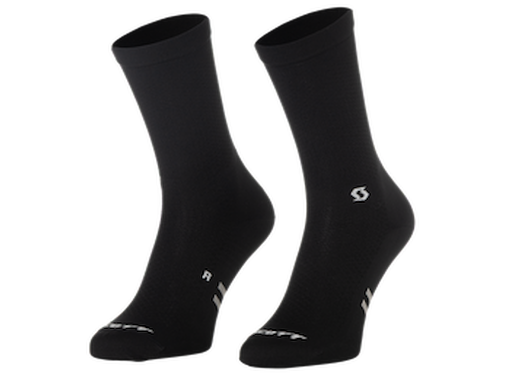 Performance Light Crew Socks   Cykelstrømper   Sort   Str. 39 41 (m) fra Scott