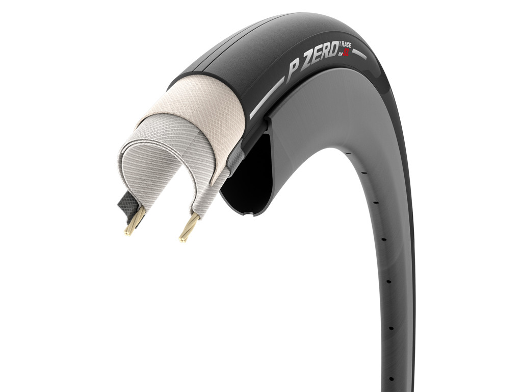 P Zero Race Tlr Sl   Foldedæk Road   700x26c   Sort fra Pirelli