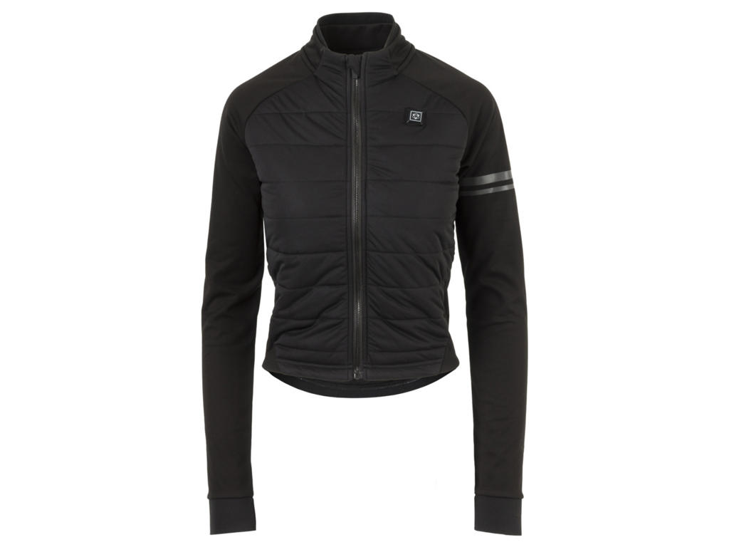 Deep Winter Heated Jacket   Dame Cykeljakke Med Varmezoner   Sort   Str. Xl fra Agu