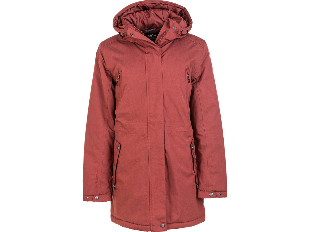 Basta W Long Parka W Pro 10000   Parka Jakke Dame   Russet Brown   Str. 38 fra Whistler