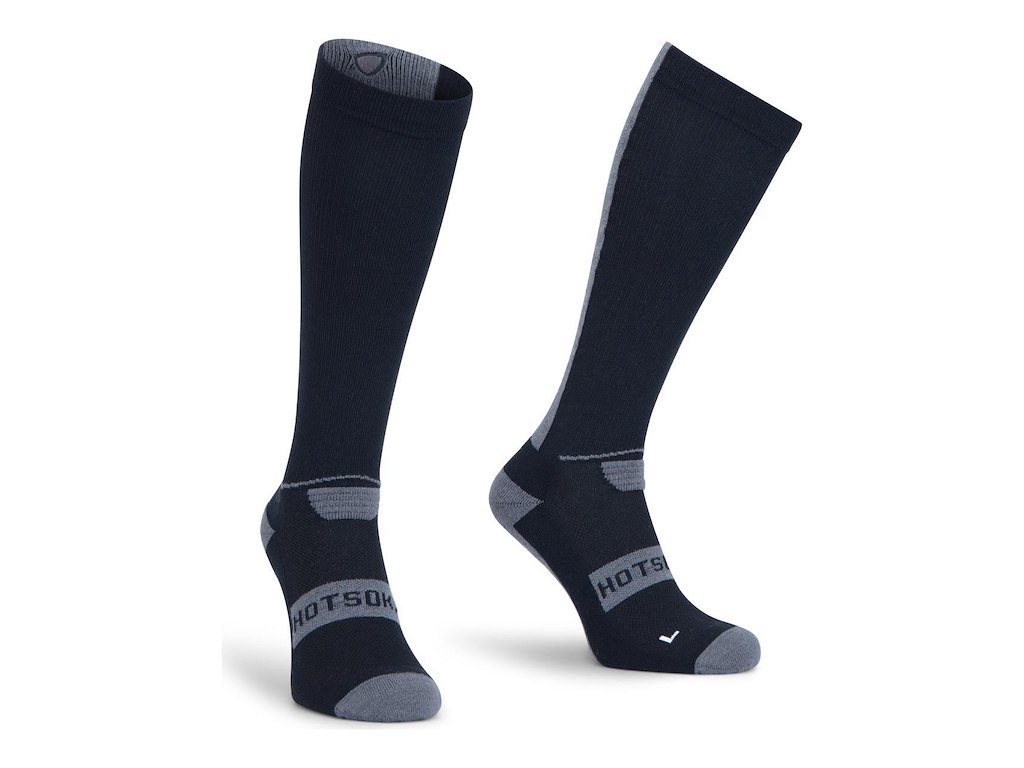 Hotsokz   Cykelstrømper   Merino   Sort   Str. Lxl fra Spatzwear