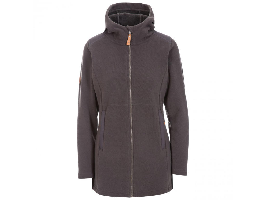 Citizen   Fleece Jakke Dame   Str. S   Charcoal Marl fra Trespass