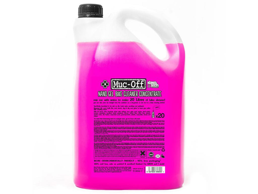 Muc Off Nano Tech Bike Cleaner   Koncentrat   Cykelvaskemiddel 5 Liter fra Muc-off
