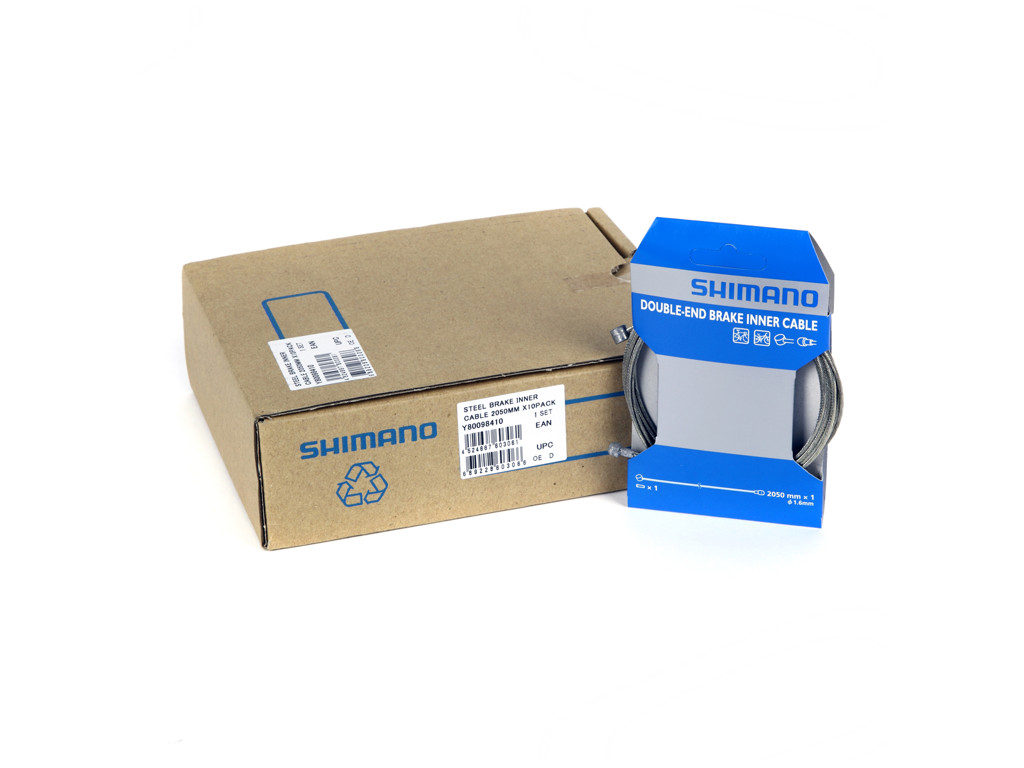 Bremsewire Rustfri   Universal   10 Stk   1,6 X 2050mm fra Shimano