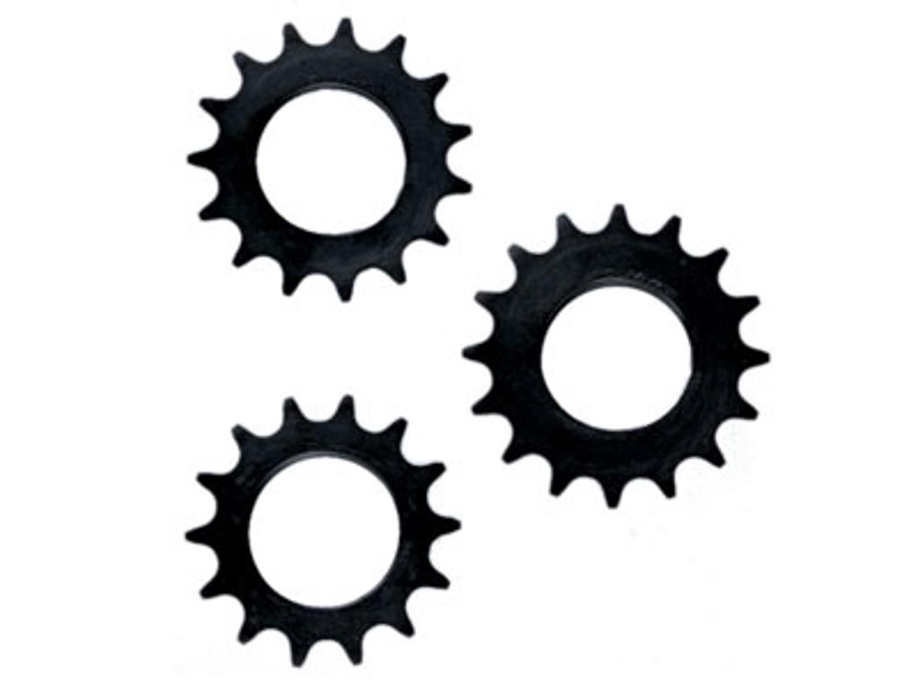 Dura Ace   16 Tands Tandhjul Med Gevind   Til Banecykler fra Shimano