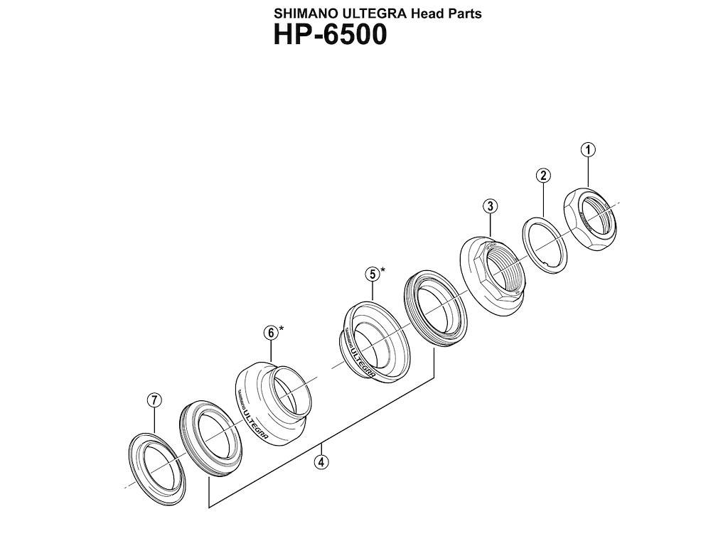 Shimano Konus Nedre Til Hp 6500 fra Pro