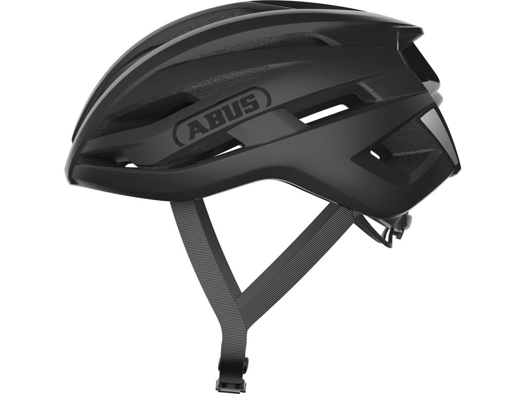 Stormchaser Ace   Cykelhjelm   Str. 51 55 Cm   Mat Sort fra Abus