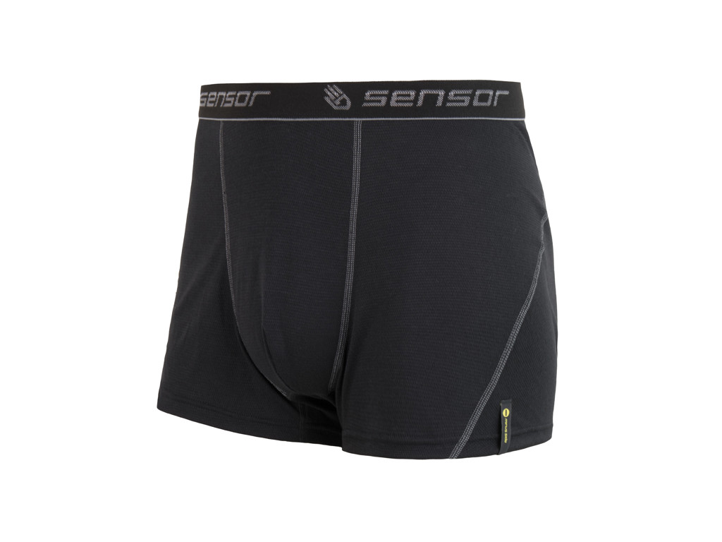 Double Face Boxer   Boxershorts   Herre   Sort   Str. S fra Sensor