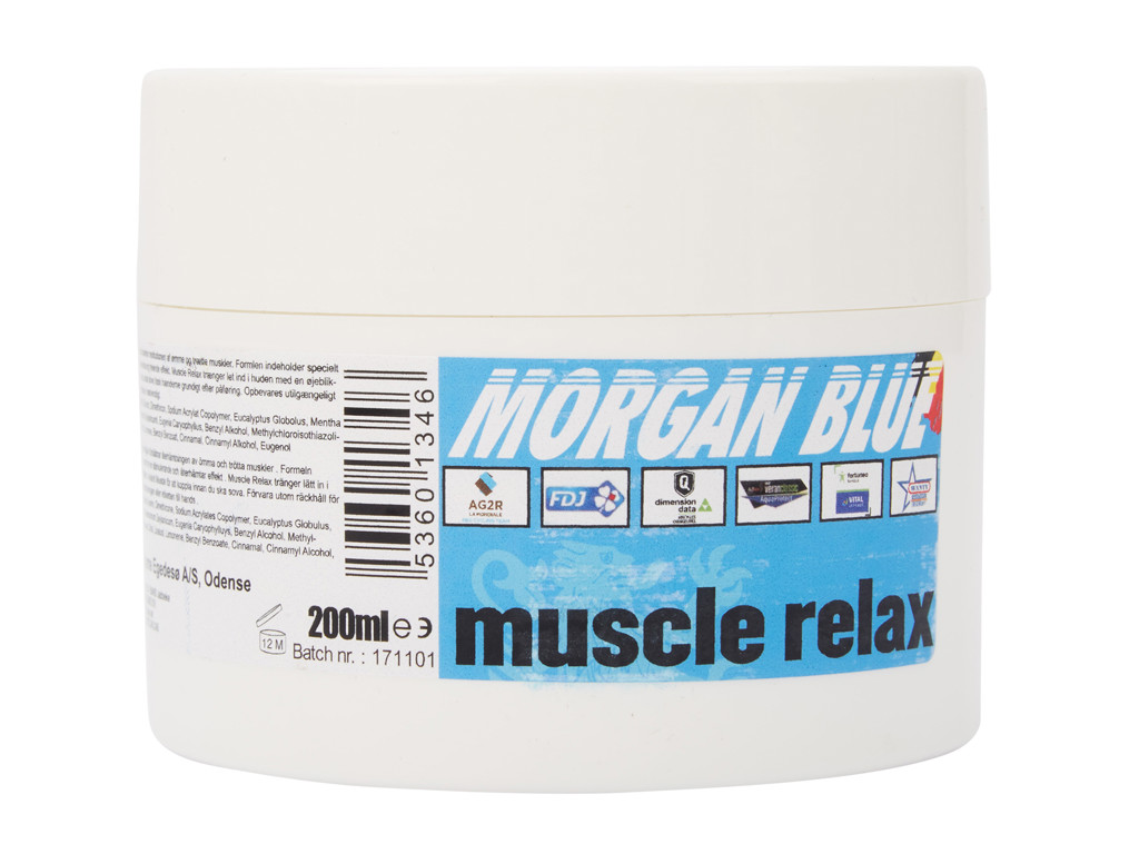 Muscle Relax   Lindrende Creme   200 Ml fra Morgan Blue