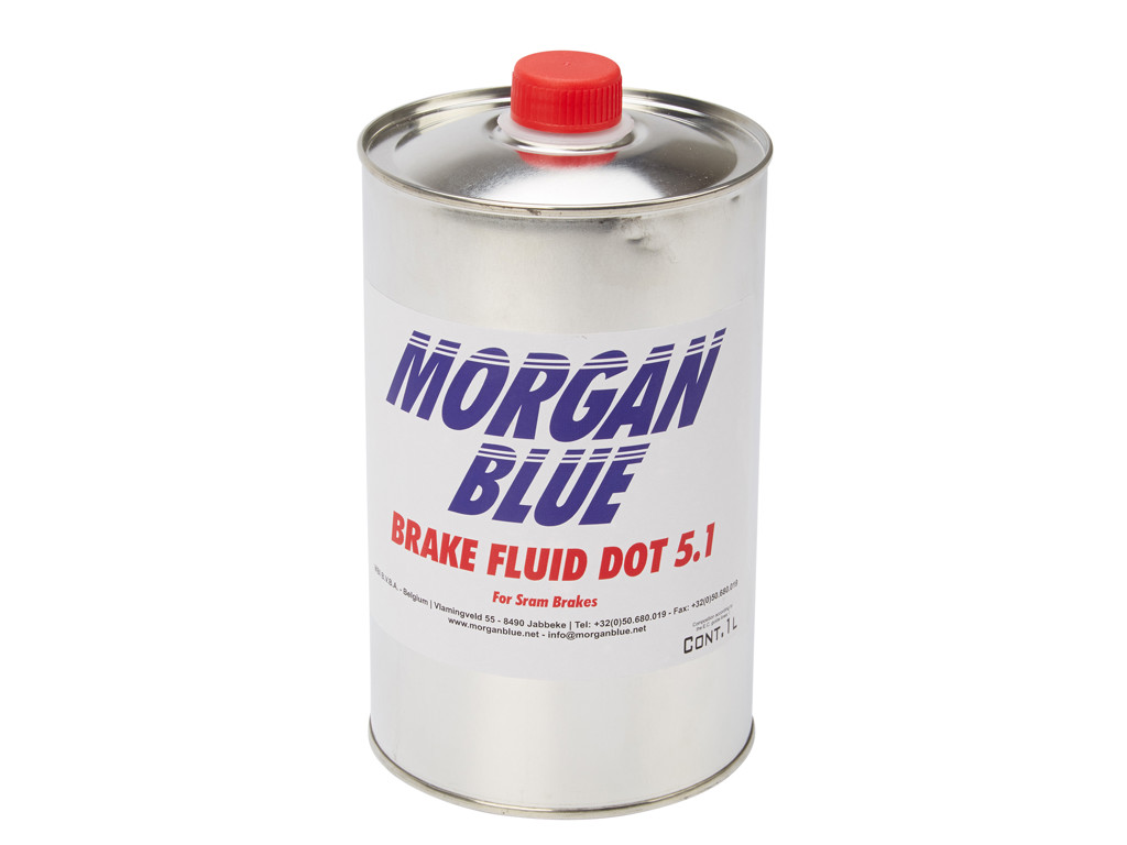 Dot 5.1   Bremsevæske   1 Liter fra Morgan Blue