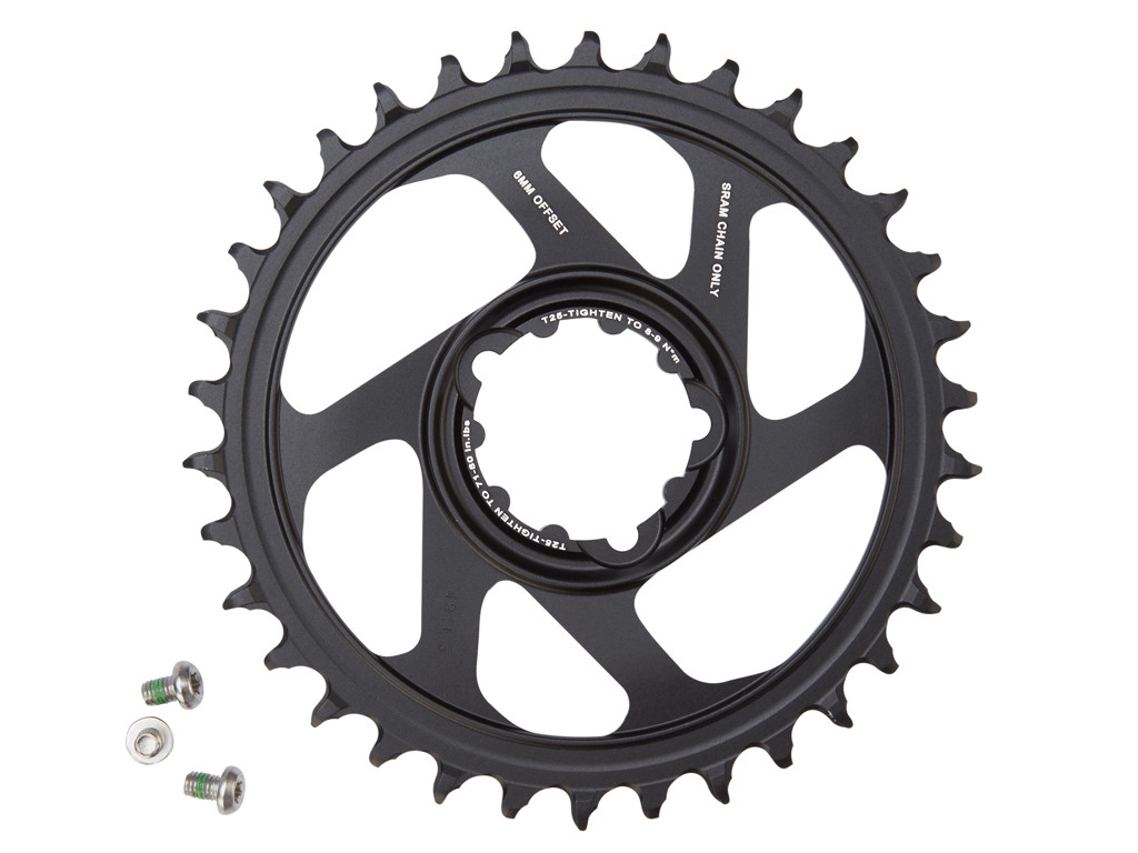 Eagle Xx1 X01 Klinge   1 X 12 Gear   Sort   Direct Mount   6 Mm Offset   32 Tænder fra Sram