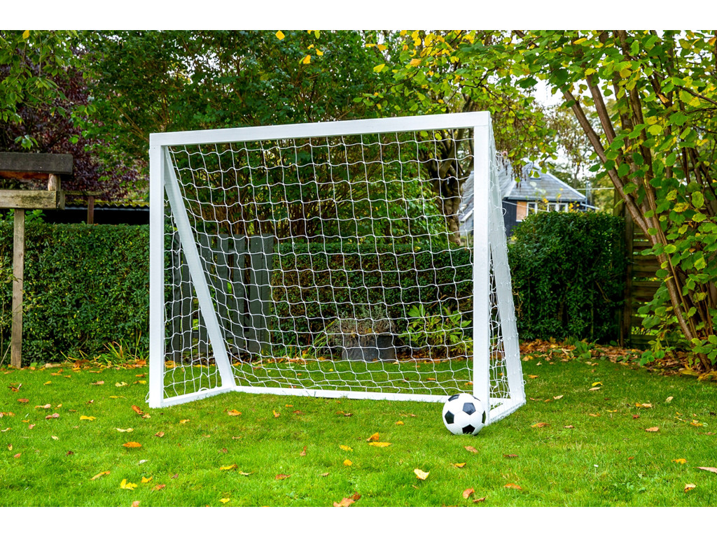 Pro Senior Hvid   Fodboldmål I Træ   200x160 Cm fra Homegoal