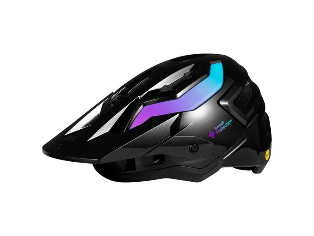 Bushwhacker 2vi Mips   Cykelhjelm   Black Hyper Violet   L Xl fra Sweet Protection
