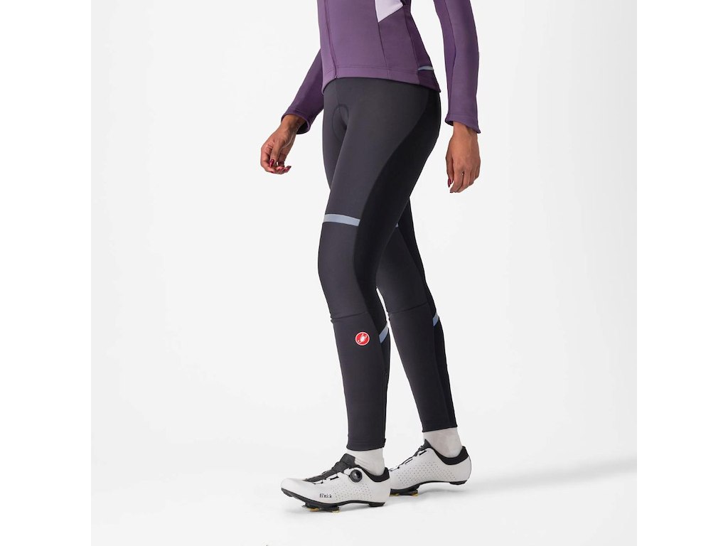 Polare 2 Women's Bibtights   Cykelbukser M Pude   Dame   Sort   S fra Castelli