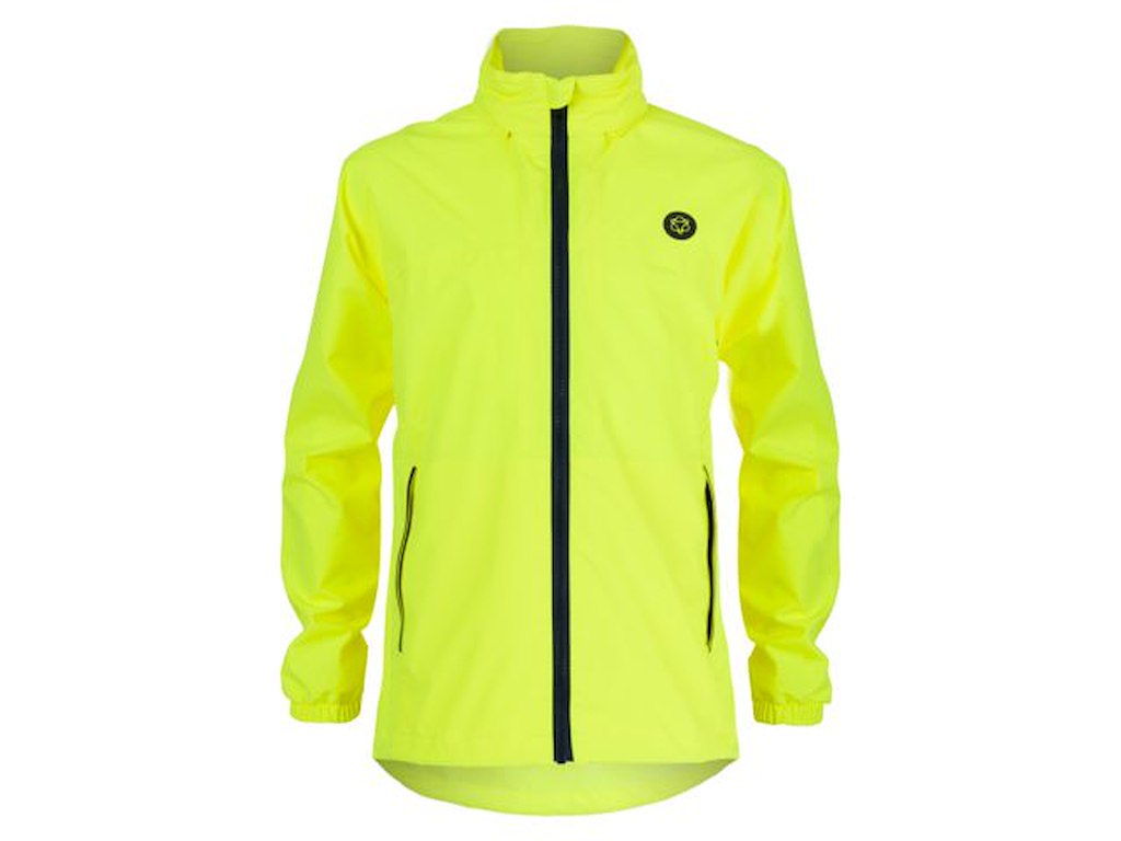 Go Kids Jakke   Regnjakke   Neon Yellow   146 152 fra Agu