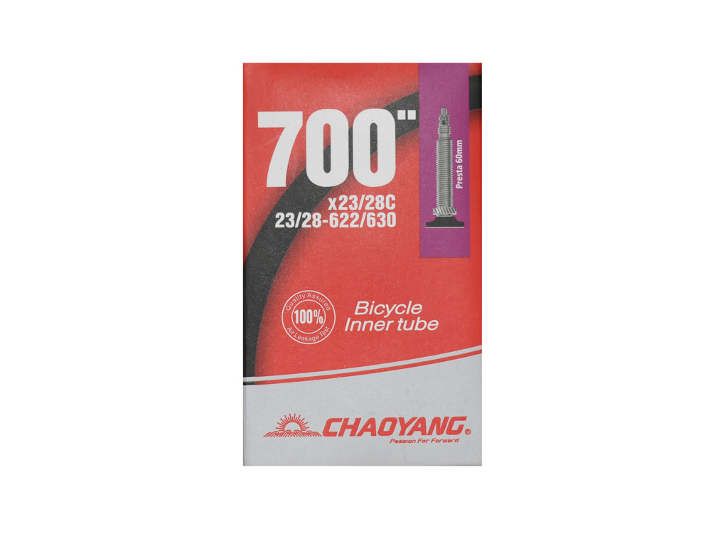 Slange 700 X 23 28c Med 60mm Lang Racerventil fra Chaoyang