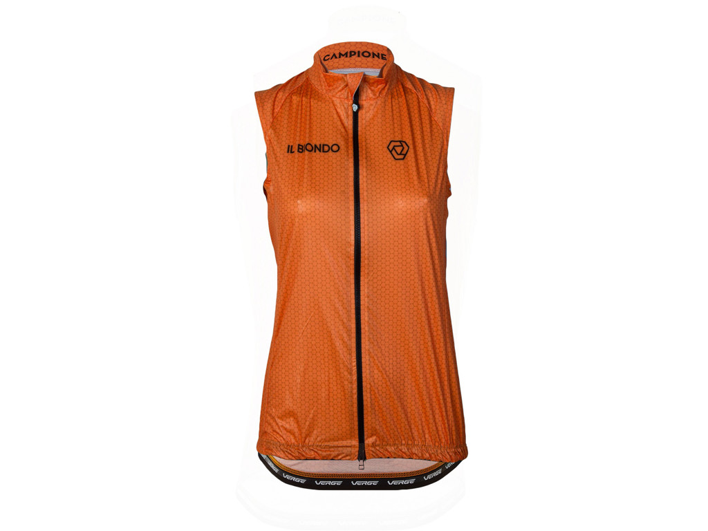 Road Warrior    Cykelvest   Dame   Toscany Orange   L fra Il Biondo