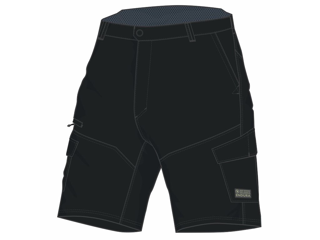 Loop Cargo Shorts   Cykelshorts   Herre   Sort   Str.  2xl fra Endura