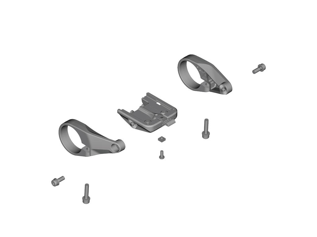 Steps   Computer Beslag Komplet  Ved Styr   Type E6100 fra Shimano