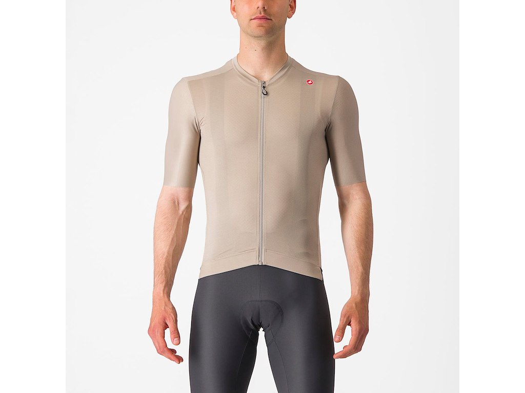 Espresso Jersey   Cykeltrøje   Korte ærmer   Clay Black   Xxxl fra Castelli