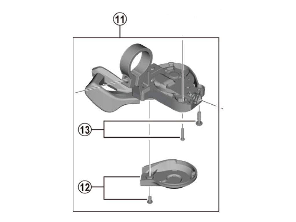 Deore   Unit Til Skiftegreb   Sl M5100 fra Shimano