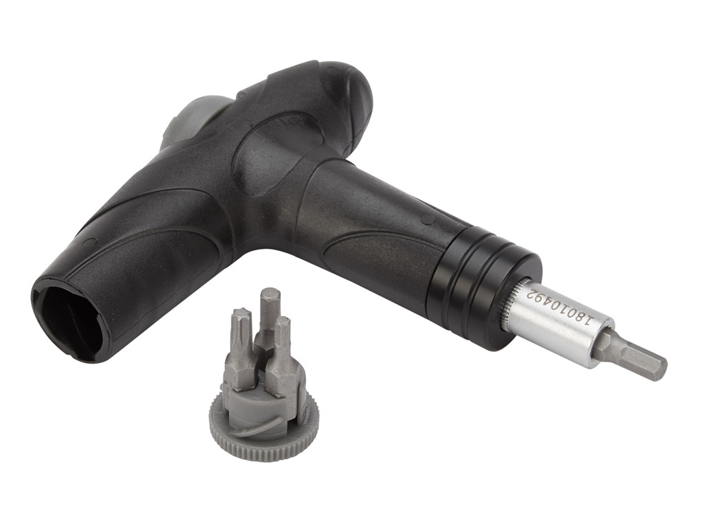 Momentnøgle   4 5 6 Nm Justerbar   Med 4 Stk. Bits fra Pathtaker