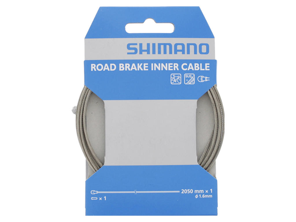 Bremsewire   Road Rustfri   1,6x2050mm Lang fra Shimano