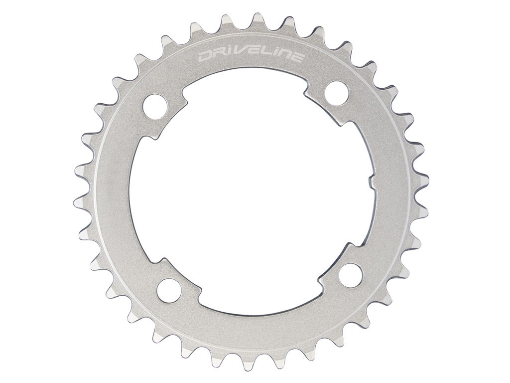 Klinge 42 Tands ø104mm 4 Huls Sølv fra Driveline