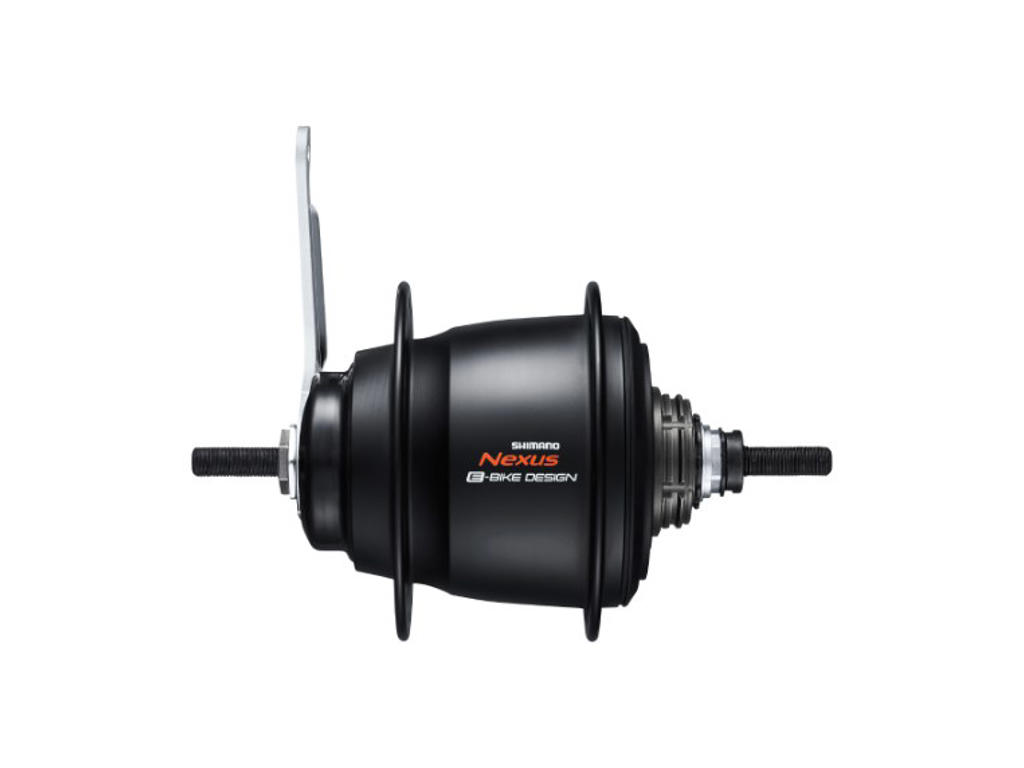 Nexus Di2   Bagnav Med 5 Gear Og Fodbremse   Type Sg C7000 5 Cal   Sort fra Shimano