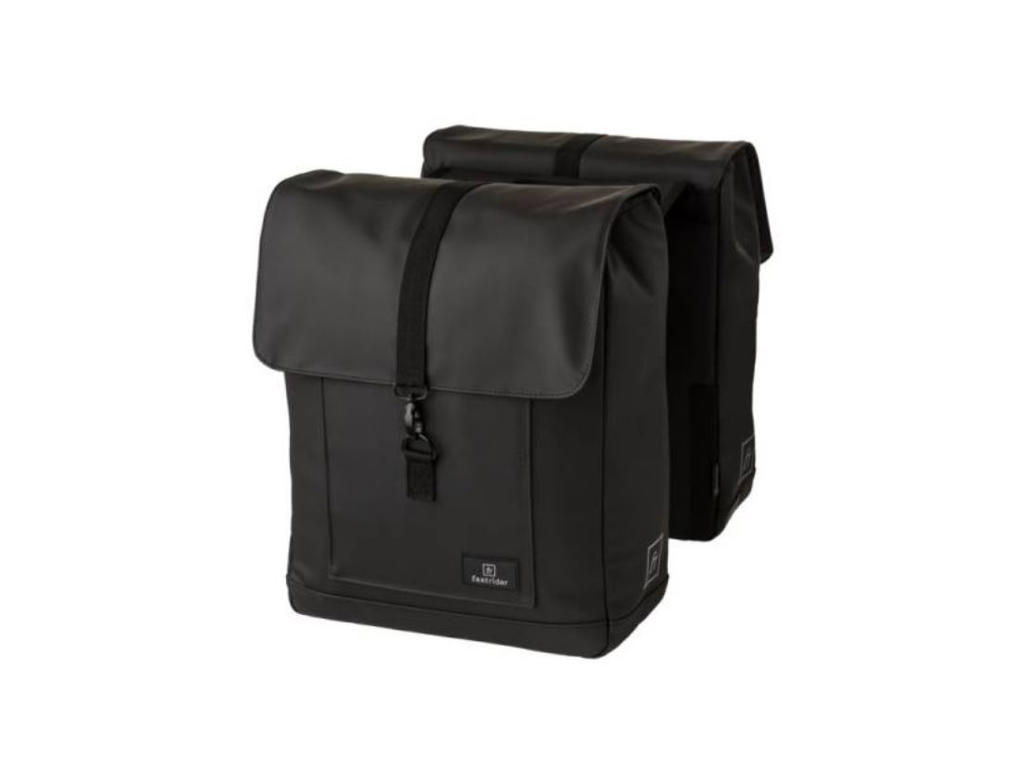 Jaxx Ii Double Bike Bag   Cykeltasker   28 Liter   Sort fra Fastrider