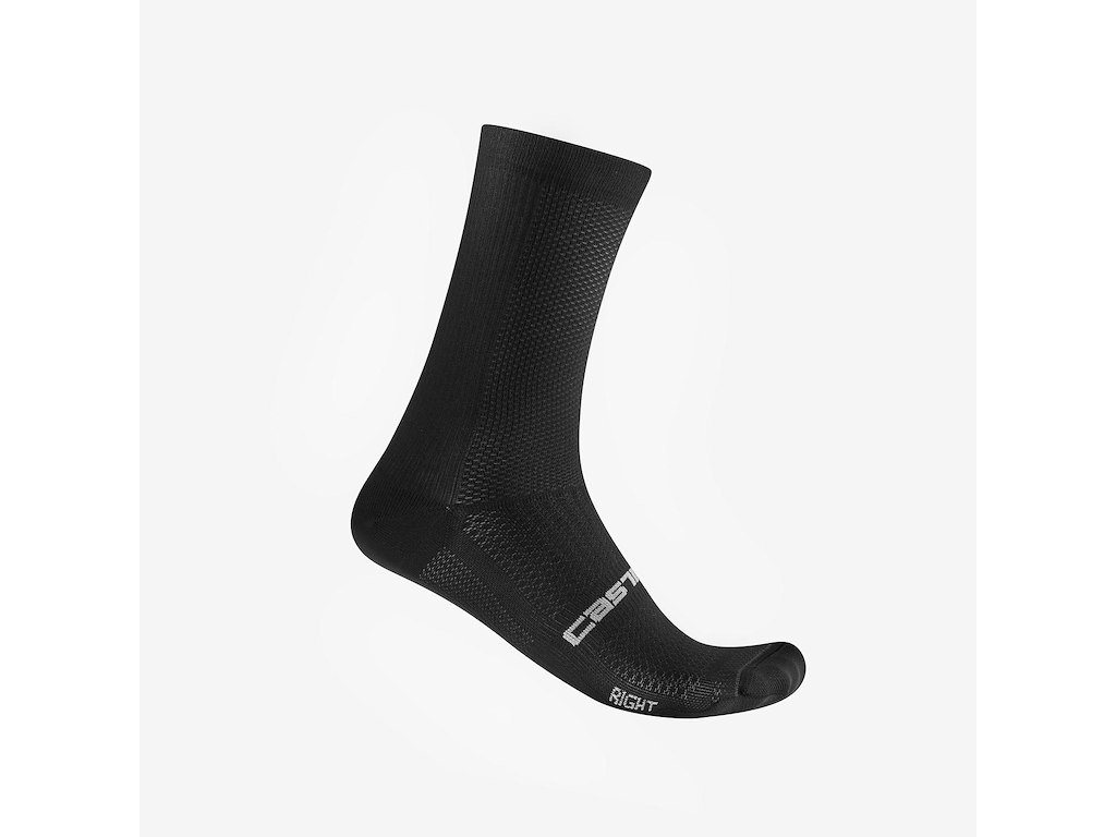 Espresso 18 Cykelstrømper   Sort   Lxl fra Castelli
