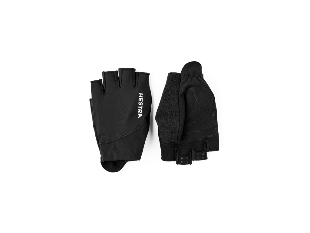 Spiro Short   Cykelhandsker   Sort Sort   Str. 10 fra Hestra