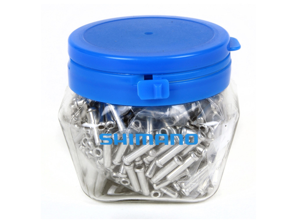 Endestop   Anvendes Til Bremsewire 1,6mm   500 Stk. fra Shimano