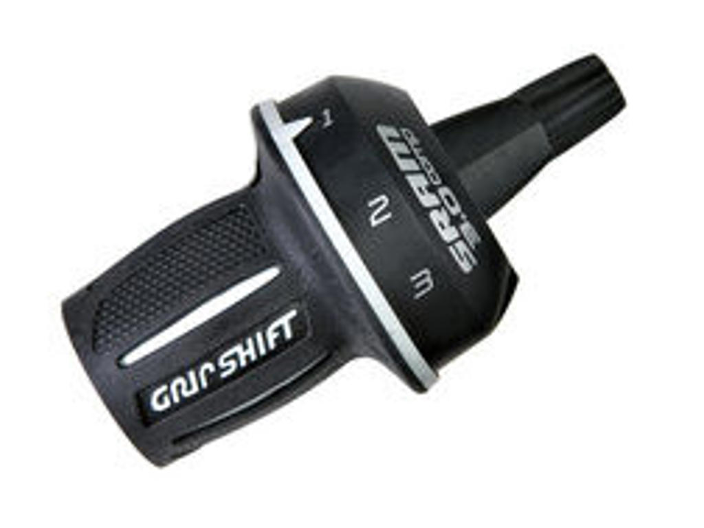 3.0   Twist Skifter   Til 8 Gears Kassette   Sort fra Sram