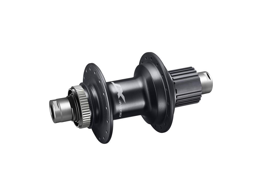 Xt M8110   Bagnav E Thru 142mm   12 Gear   Disk Center Lock   28 Eger fra Shimano