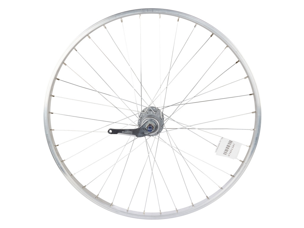 26" Baghjul   Aluminiumsfælg   21 559   Shimano Nexus 3 Gear   Sølv fra Schürmann