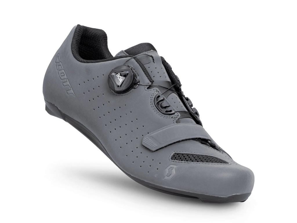 Comp Boa   Landevejssko   Grey Reflective Black   Str. 47 fra Scott