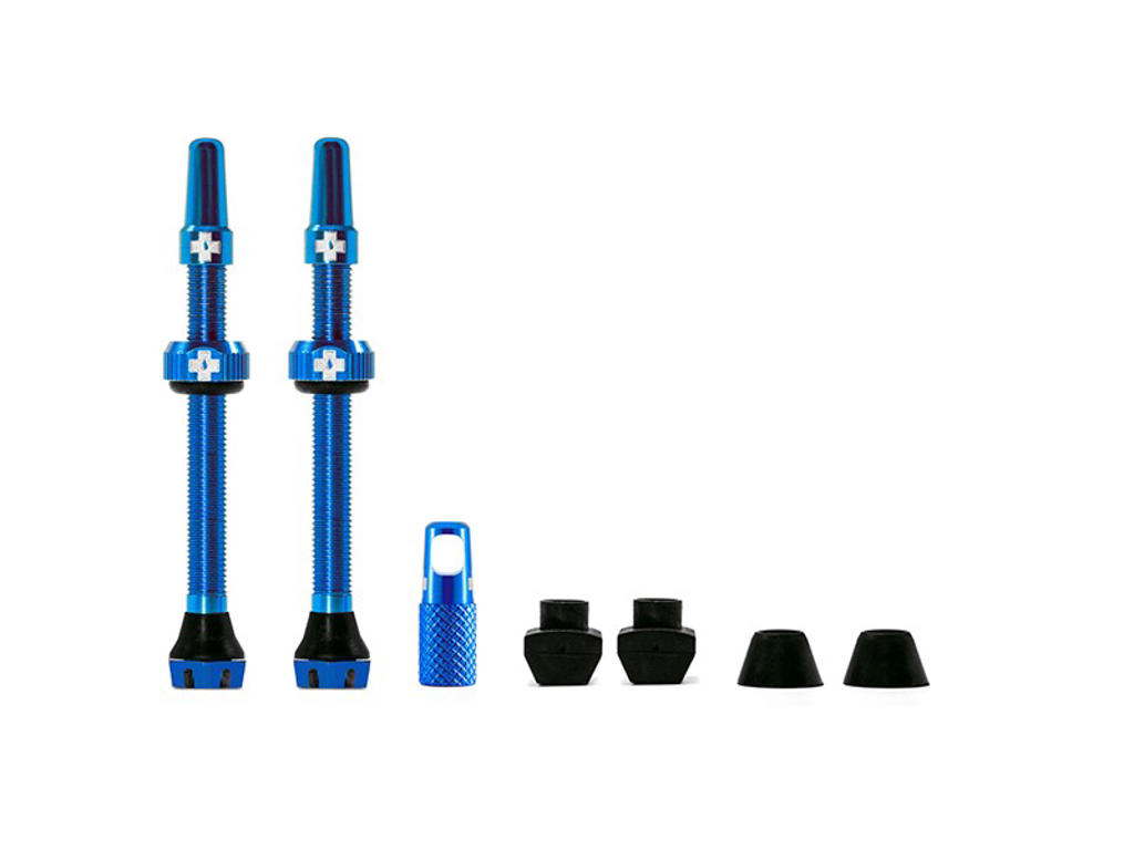 Muc Off   Tubeless Ventiler   60mm Lange   Blå   2 Stk. fra Muc-off