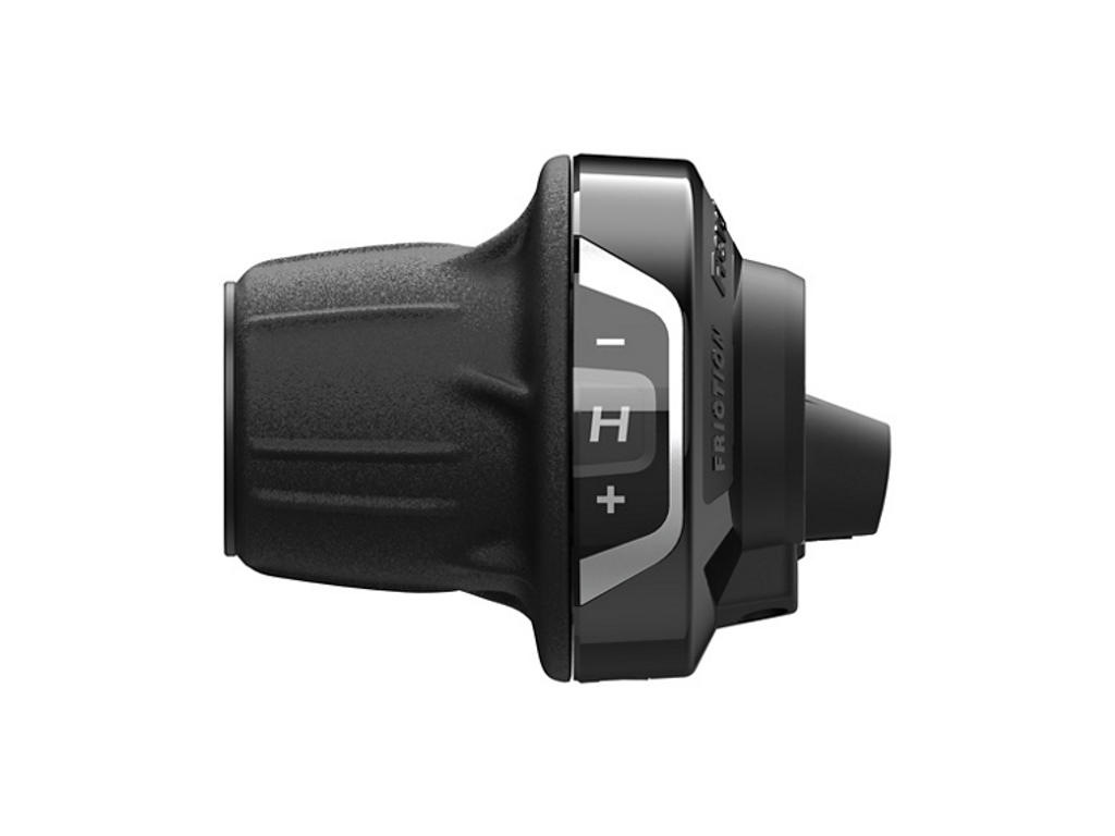 Sl Rv400   Revo Skiftegreb Til Triple Kranksæt   Friktion   Med Geardisplay fra Shimano