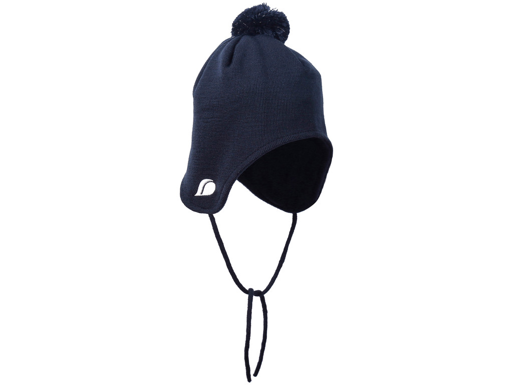 Spree Kids Beanie   Hue Børn   Navy   Str. 48 50 fra Didriksons