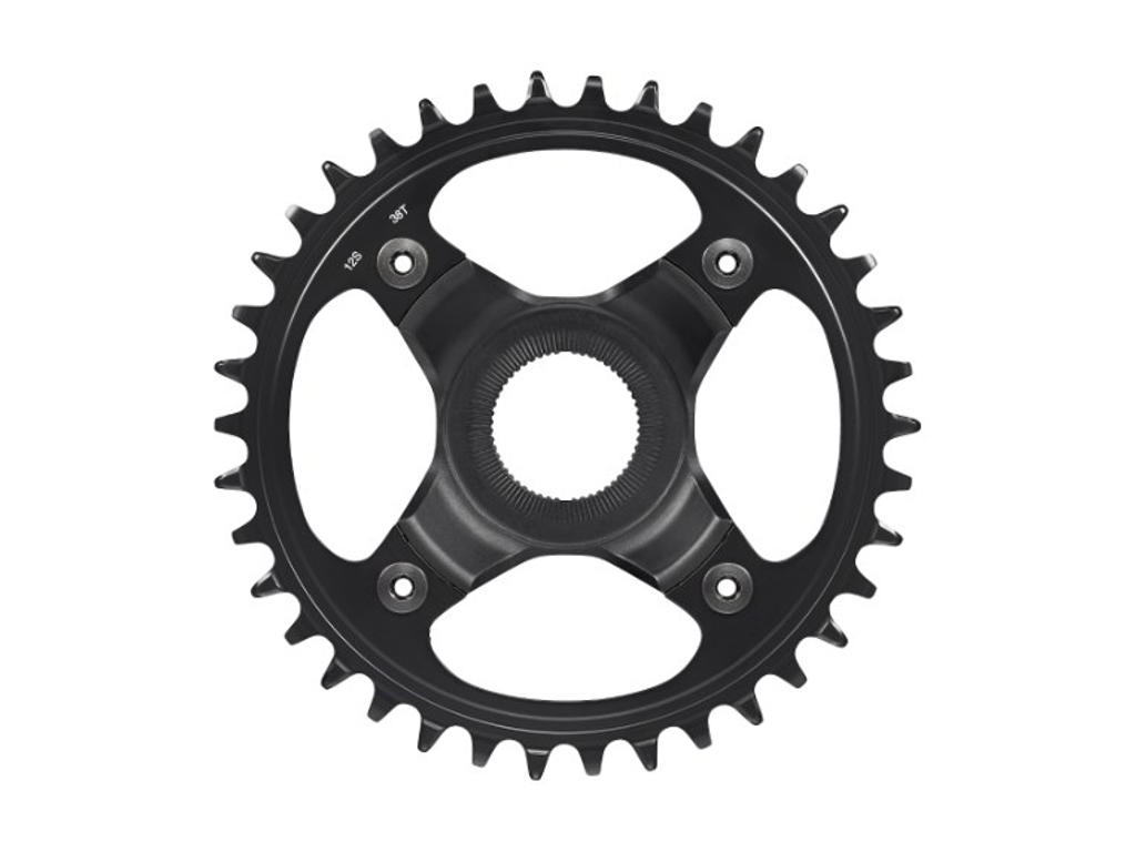 Steps   38 Tands Klinge Boost 12 Gear   Cr E80  Uden Kædebeskytter fra Shimano