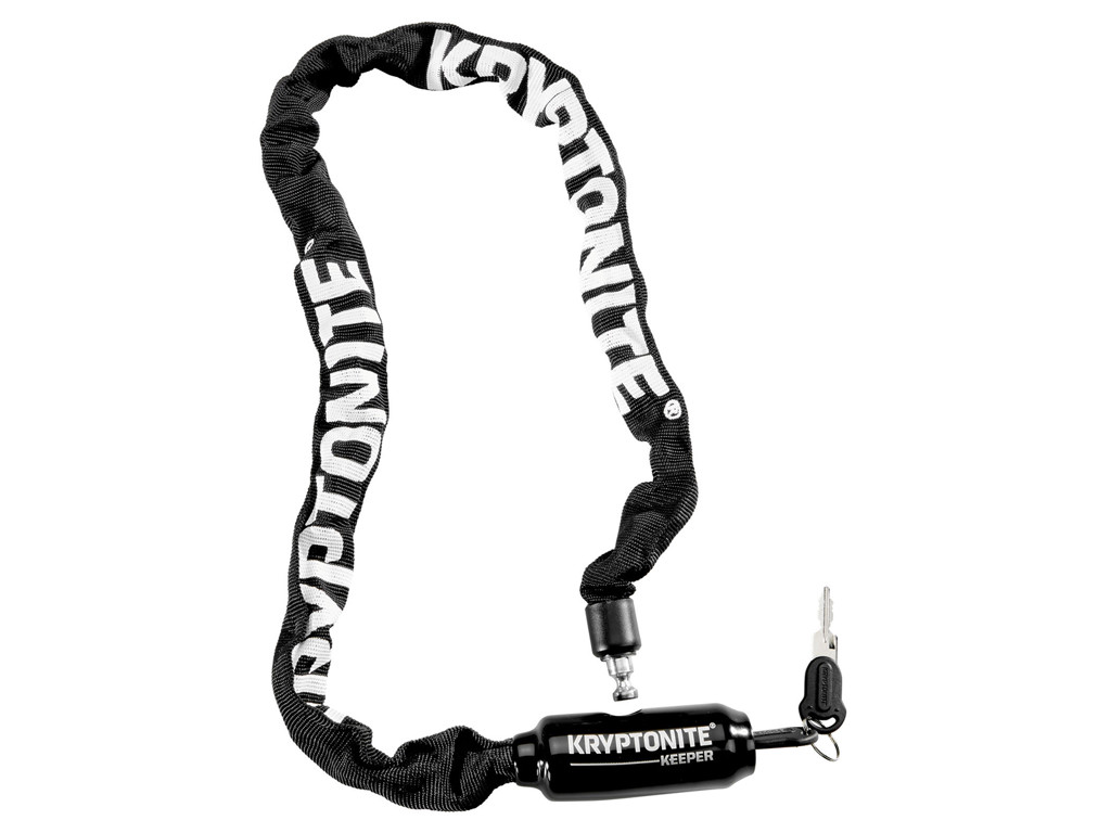 Keeper 585   Kædelås Med Nøgle   Nylon Overtræk   5mm X 85cm fra Kryptonite