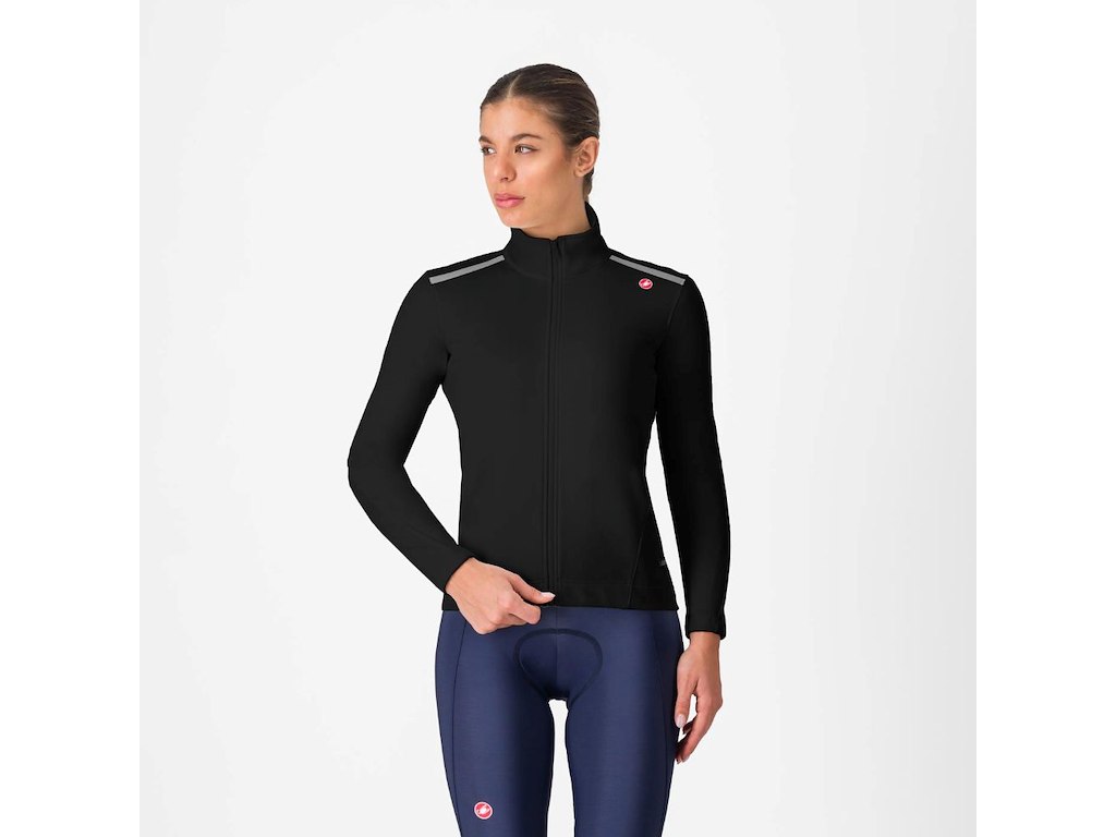 Espresso Air Women's Jacket   Cykeljakke   Dame   Light Black   Xl fra Castelli