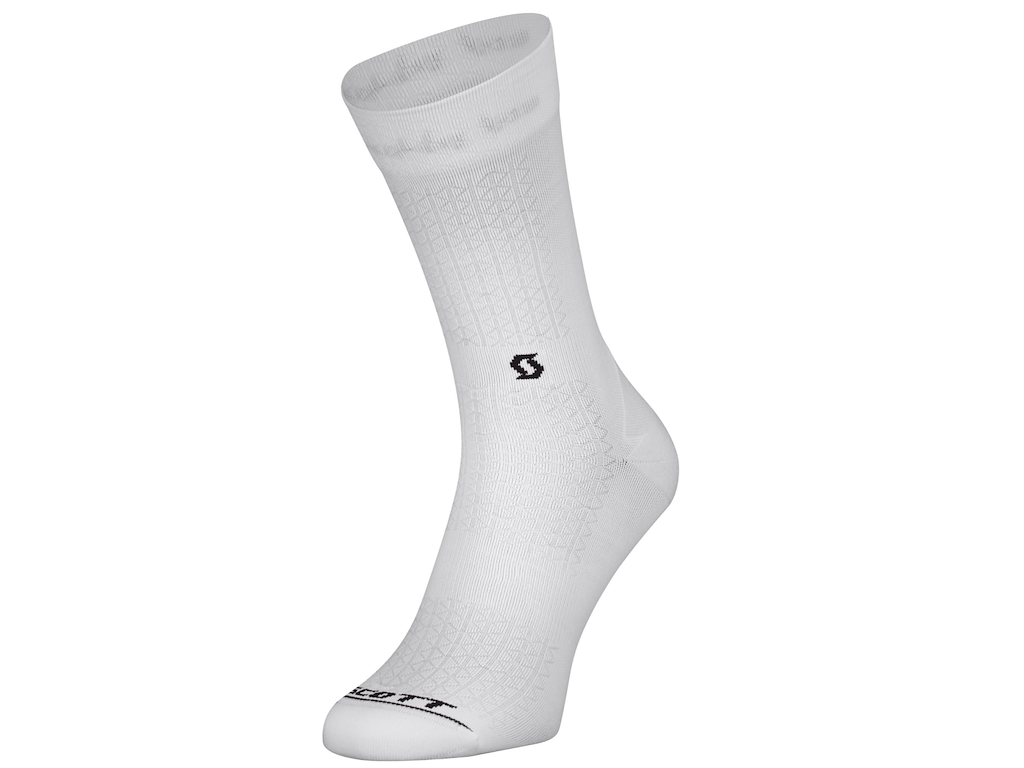 Performance Crew Socks   Cykelstrømper   Hvid   Str. 36 38 (s) fra Scott