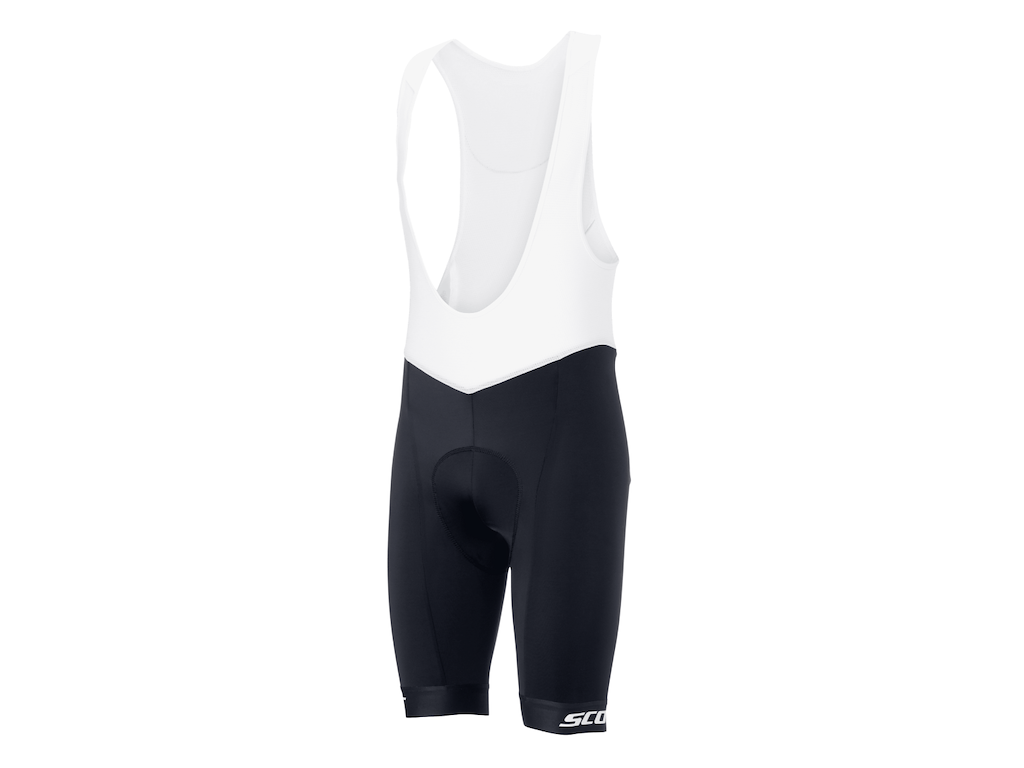 Endurance ++ Bib Shorts   Cykelshorts M Pude   Herre   Sort Hvid   Str. L fra Scott