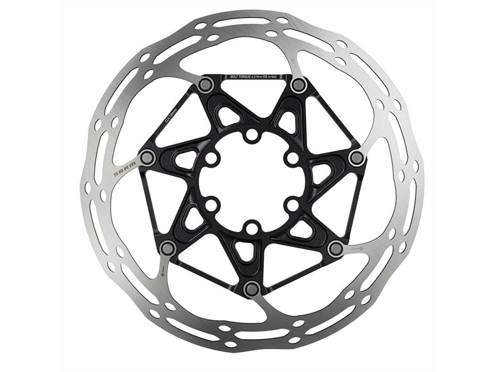 Centerline X   Rotor 160mm Rounded   6 Bolte I Titanium fra Sram