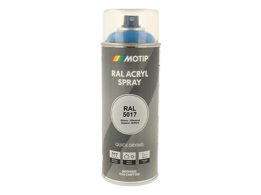 Ral 5017   Lak   High Gloss Traffic Blue fra Motip