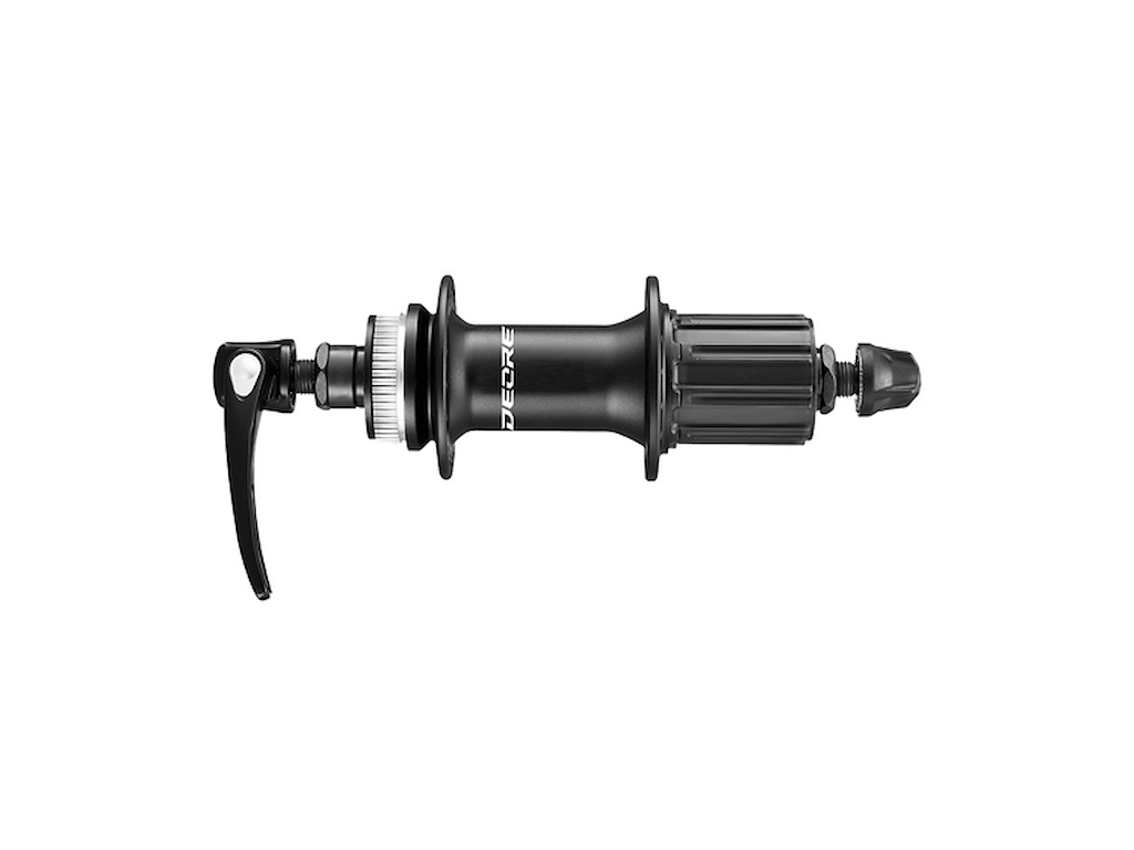 Deore   Bagnav Qr Til Disk Center Lock Og  8 9 10 Speed   135mm Bred   Til 32 Eger   Fh M510 fra Shimano