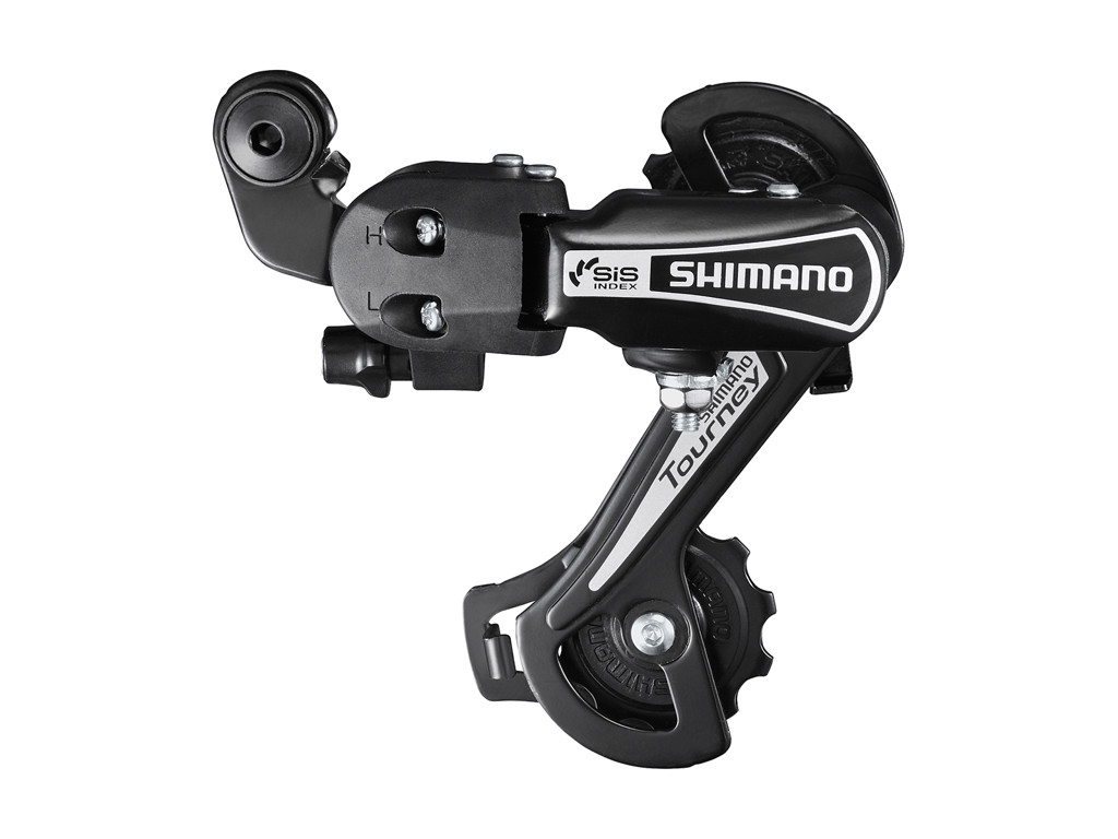 Tourney   Bagskifter Rd Ty21 B Gs   1 2 3 Klinger Og 6 Gears Kassette fra Shimano
